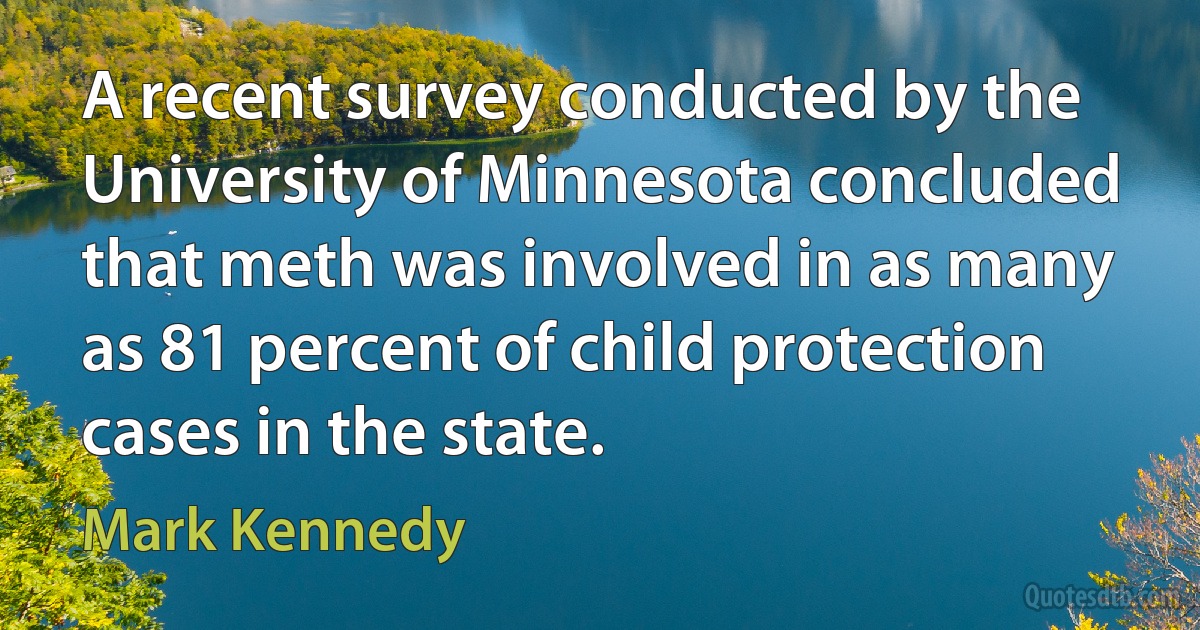 A recent survey conducted by the University of Minnesota concluded that meth was involved in as many as 81 percent of child protection cases in the state. (Mark Kennedy)