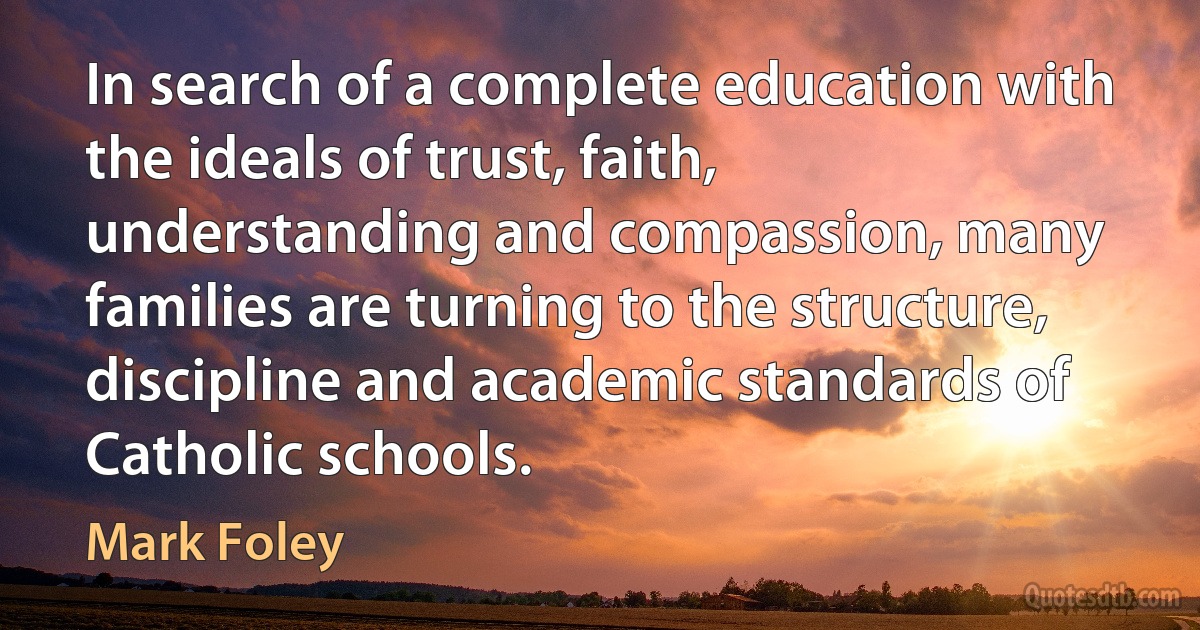 In search of a complete education with the ideals of trust, faith, understanding and compassion, many families are turning to the structure, discipline and academic standards of Catholic schools. (Mark Foley)